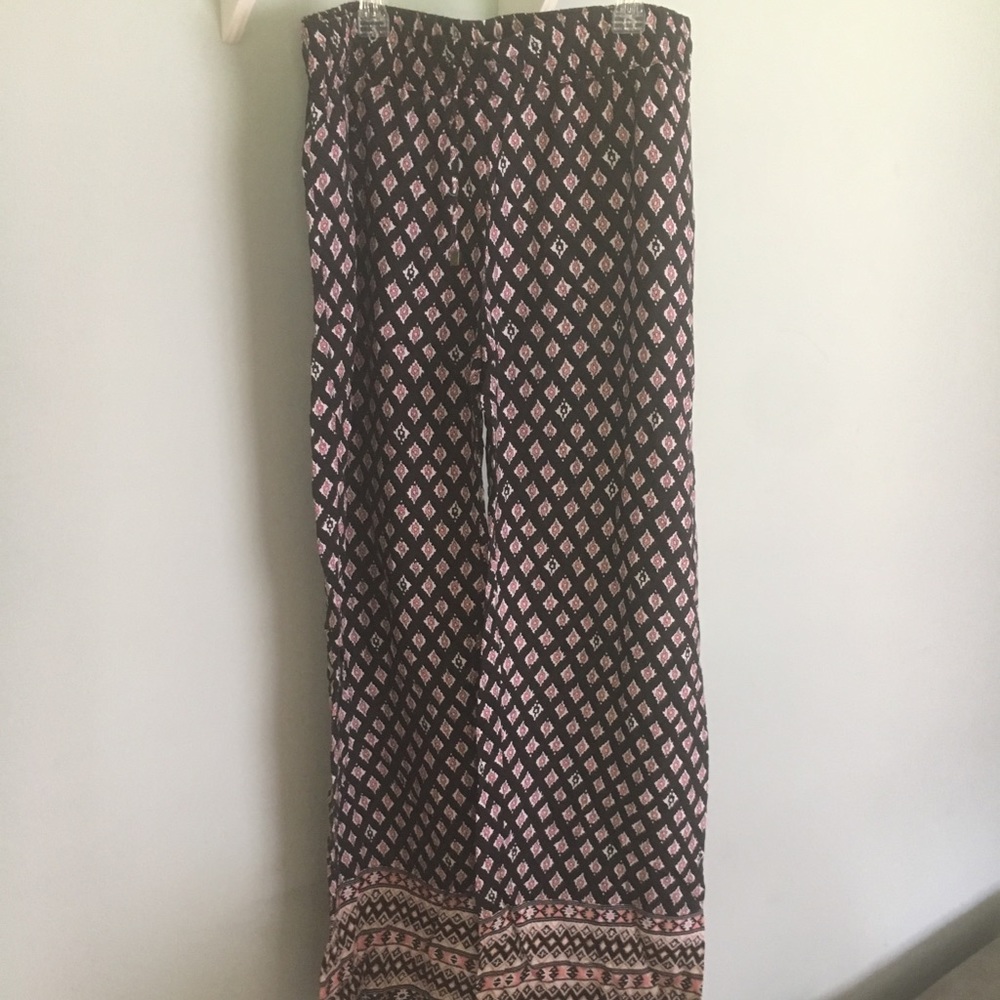 Aztec print pants